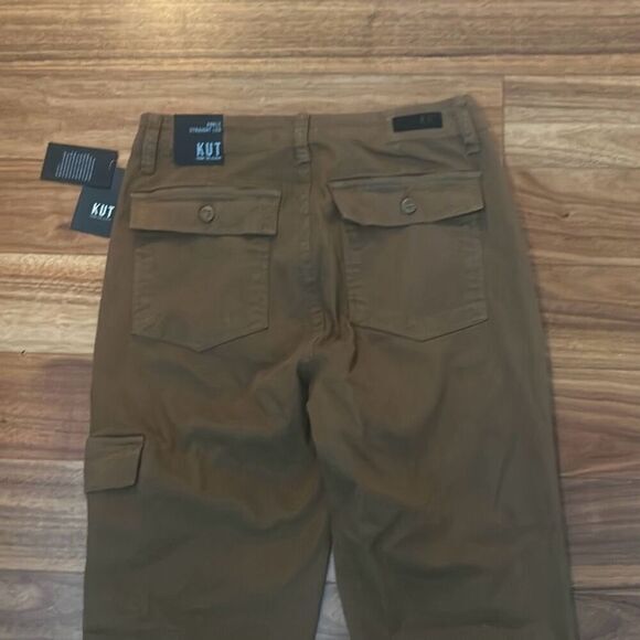 KUT from the‎ kloth brown straight leg jeans ankle length hiking outdoor - Picture 8 of 8